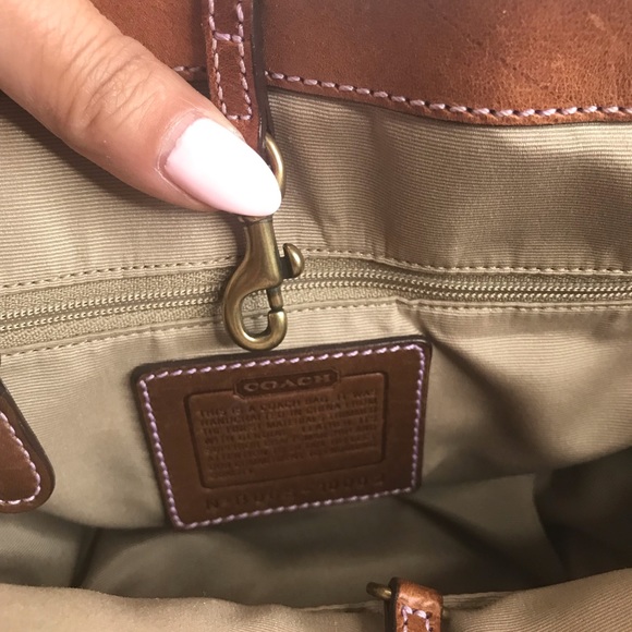 Coach real leather patch work - Picture 4 of 6